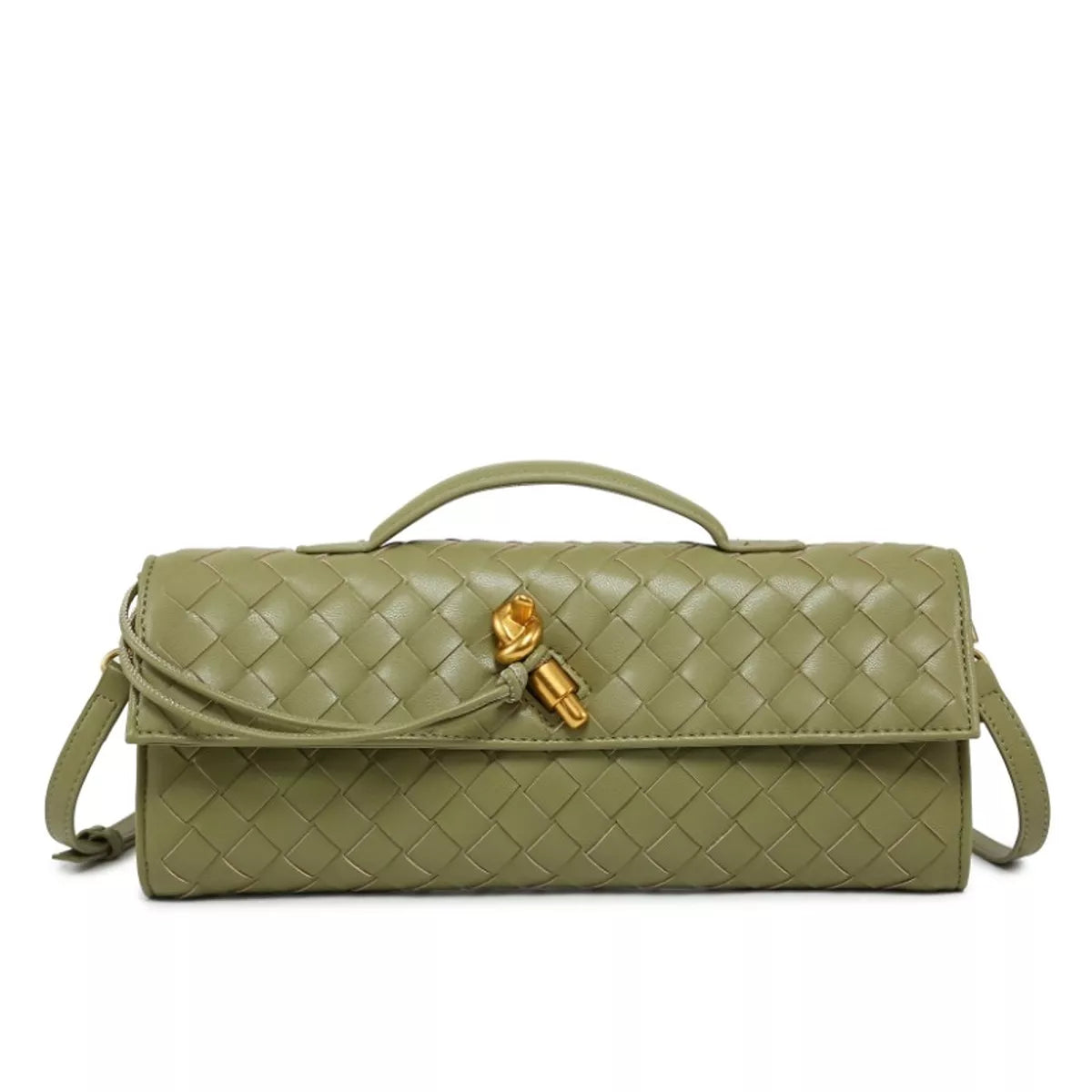 Woven Leather Wristlet | STAHlin RADIANCE