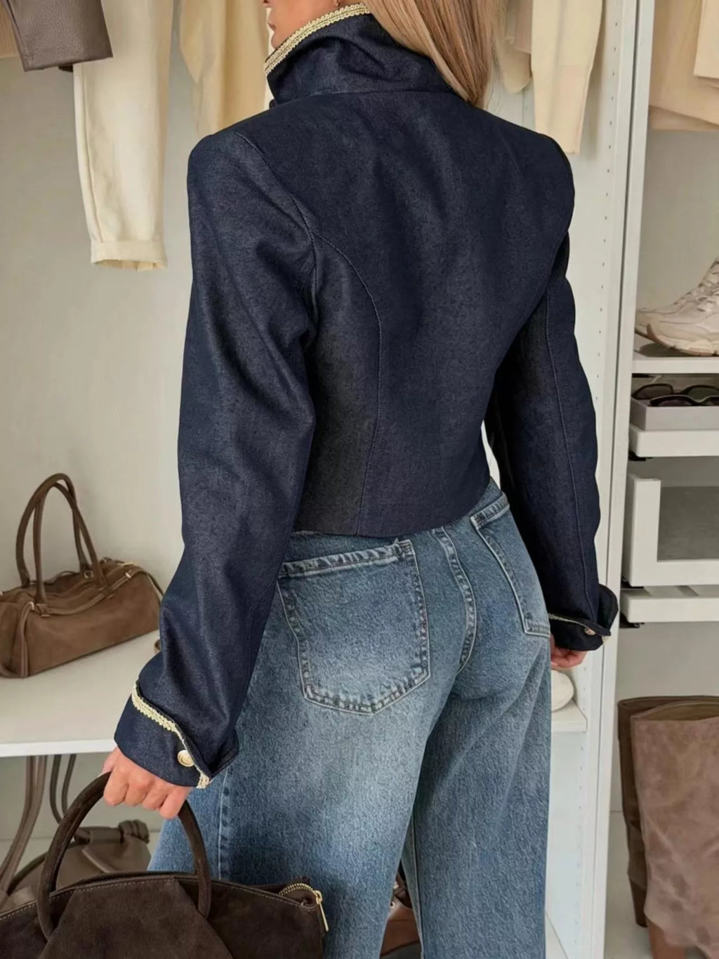 The Sloane Double-Breasted Jacket | STAHlin RADIANCE