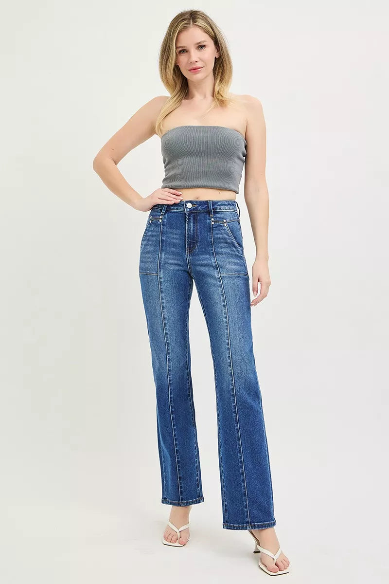 The Nova RISEN Straight Patch Pocket Jeans | STAHlin RADIANCE