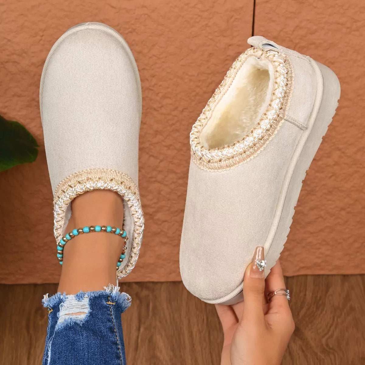 Round Toe Platform Ankle Boots | STAHlin RADIANCE