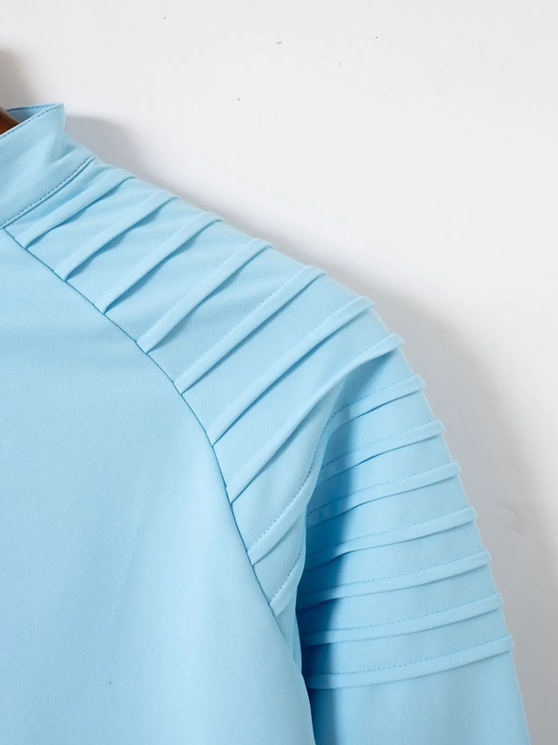 Men's Full Size Quarter Zip Long Sleeve Polo Plus Size | STAHlin RADIANCE