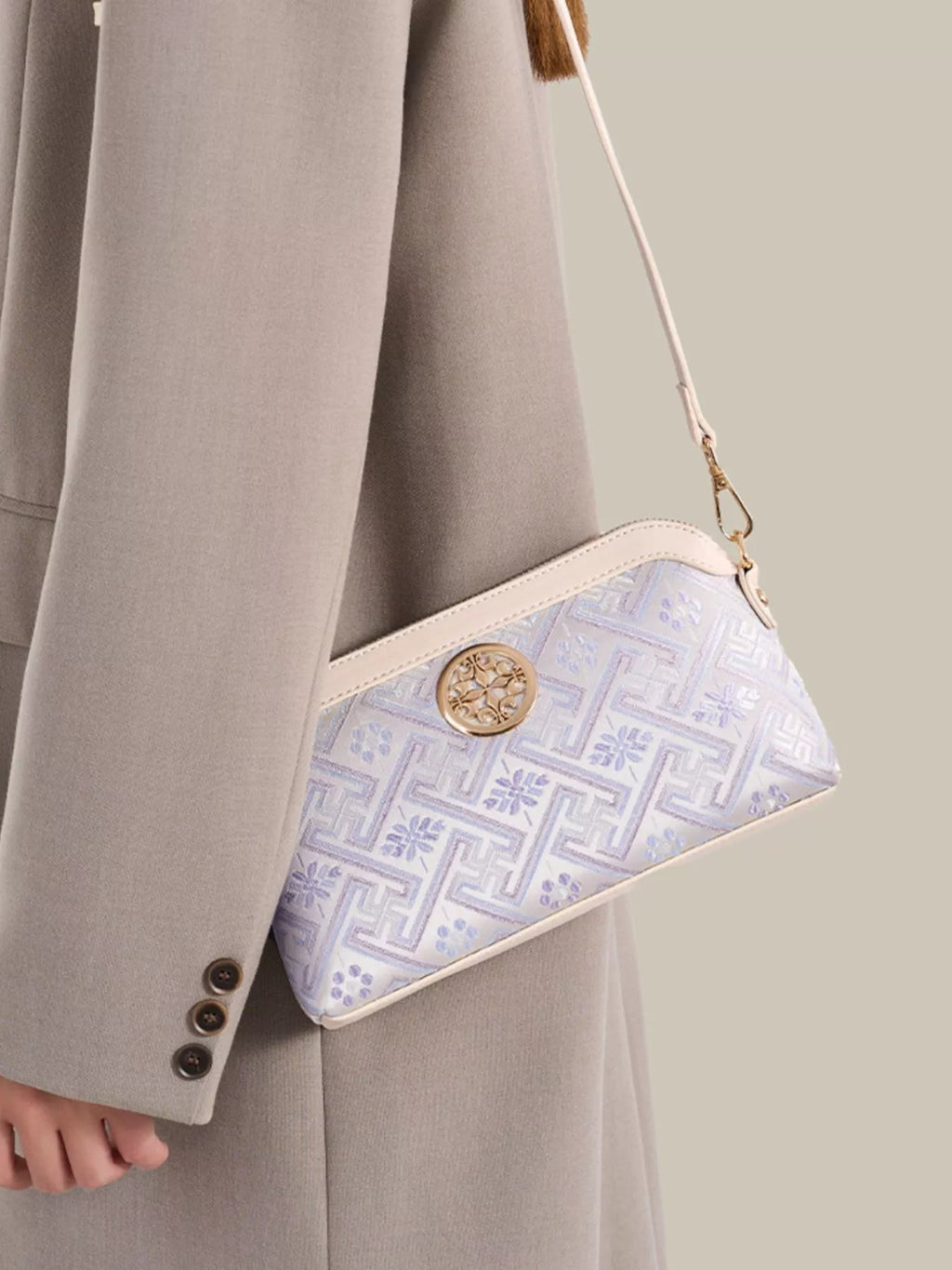 Geometric Pattern Crossbody Bag | STAHlin RADIANCE