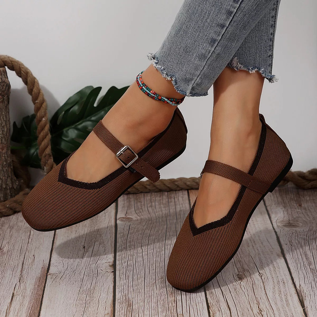 Round Toe Mesh Slip-Ons | STAHlin RADIANCE