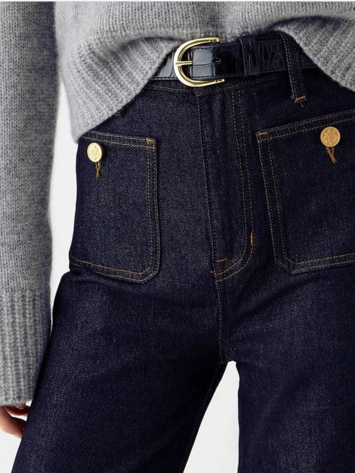 High-Waisted Jeans with Pockets | STAHlin RADIANCE