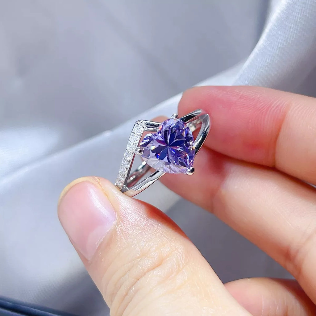 3 Carat 925 Sterling Silver Moissanite Ring | STAHlin RADIANCE