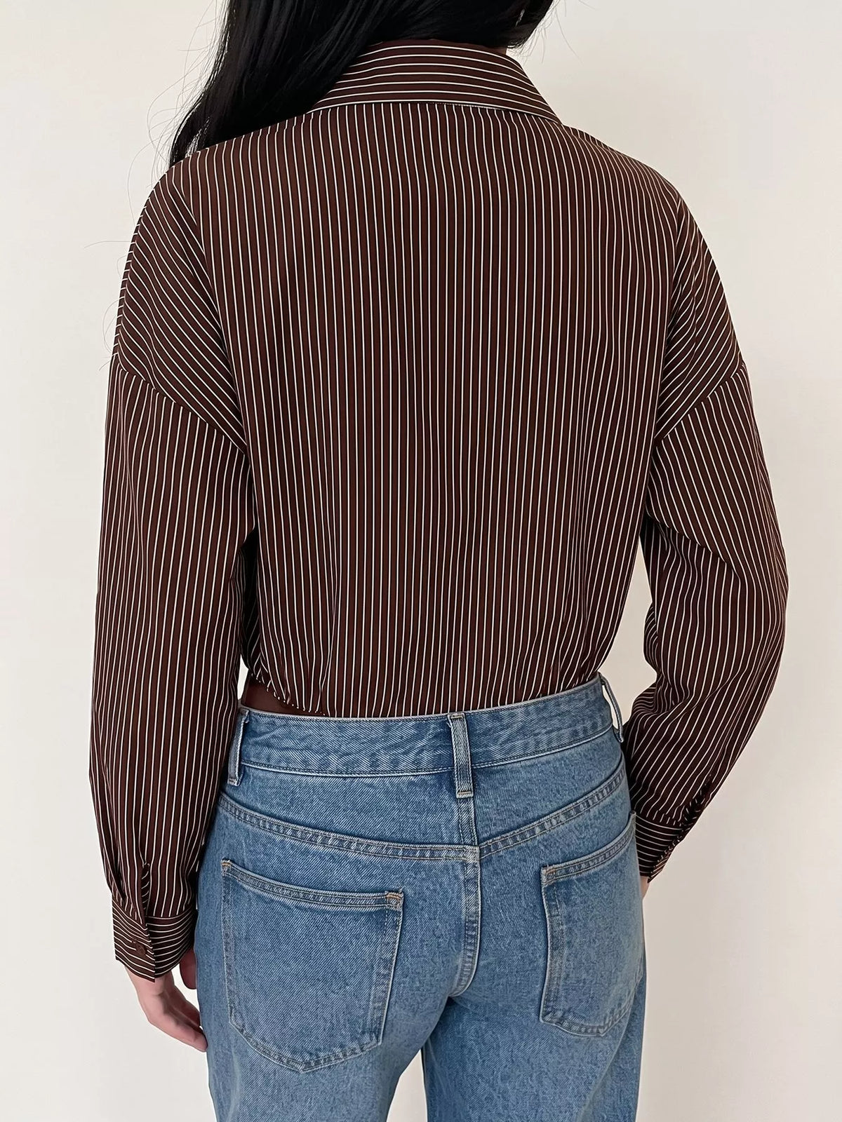 Striped Button-Up Bodysuit | STAHlin RADIANCE