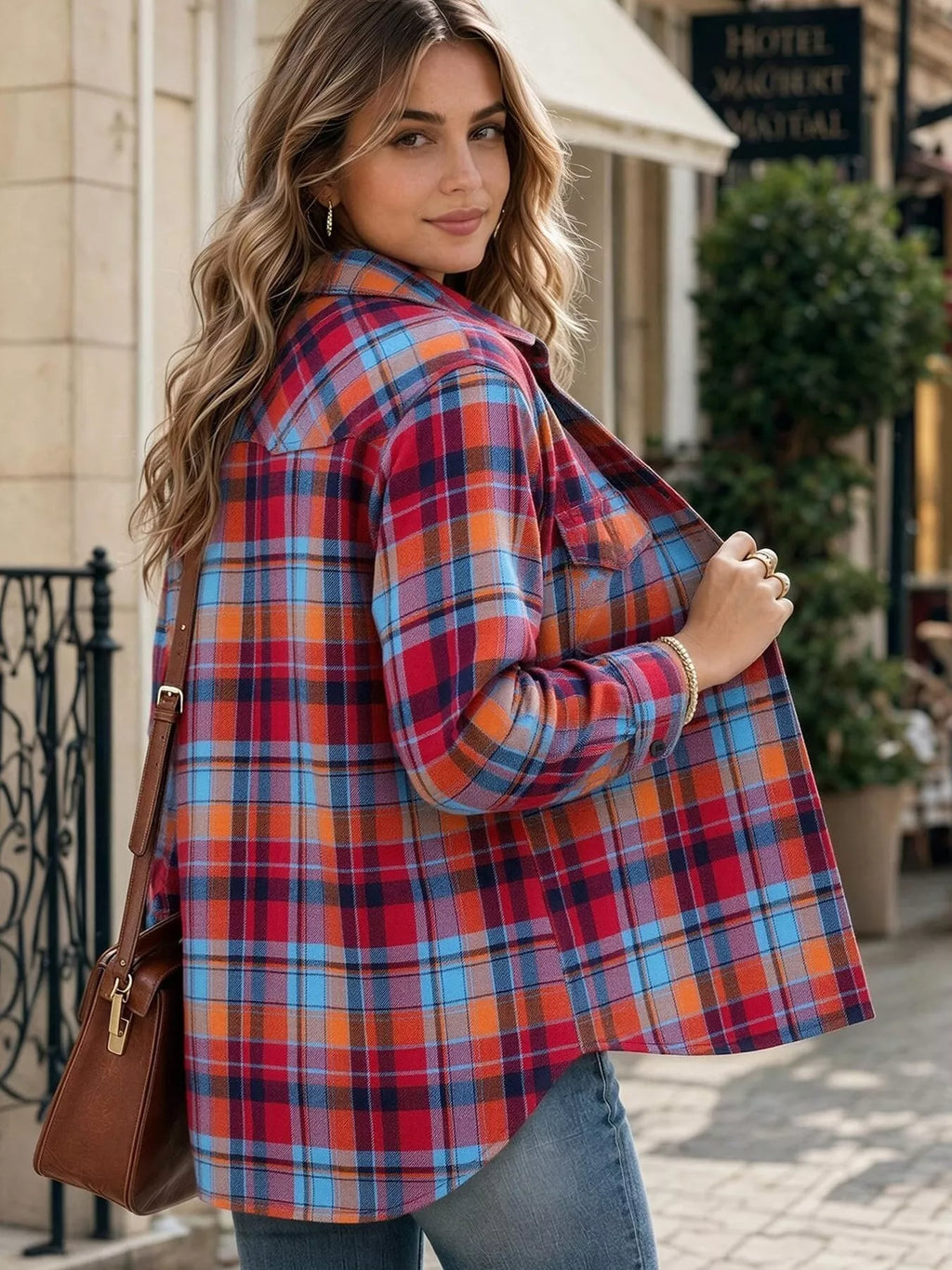 The Wren Plaid Button-Down | STAHlin RADIANCE