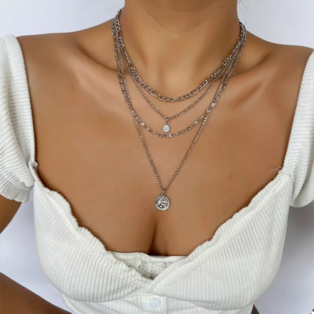 Four Layered Pendant Necklace | STAHlin RADIANCE