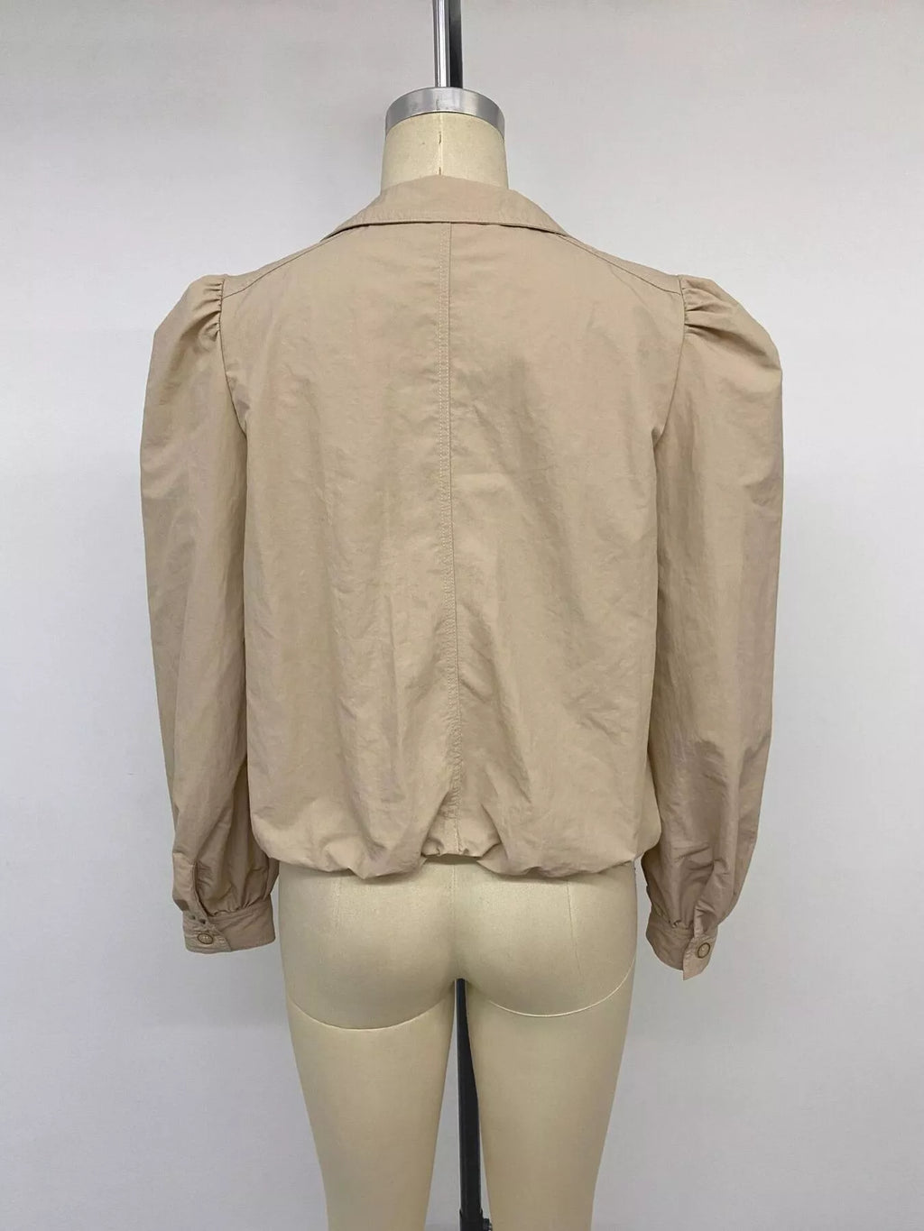 Button-Down Puff-Sleeve Jacket | STAHlin RADIANCE