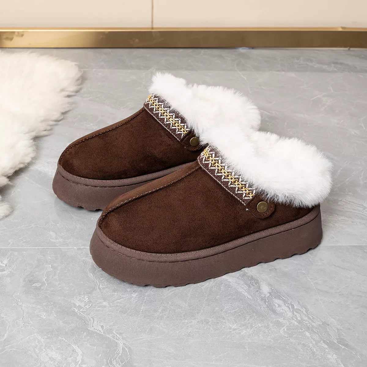 Round Toe Platform Ankle Boots | STAHlin RADIANCE